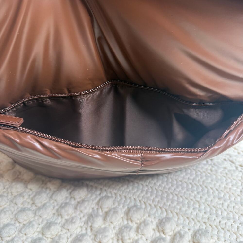 BEIS The Expandable Tote Maple Brown Retired Discontinued Bag Flawed - Picture 14 of 16